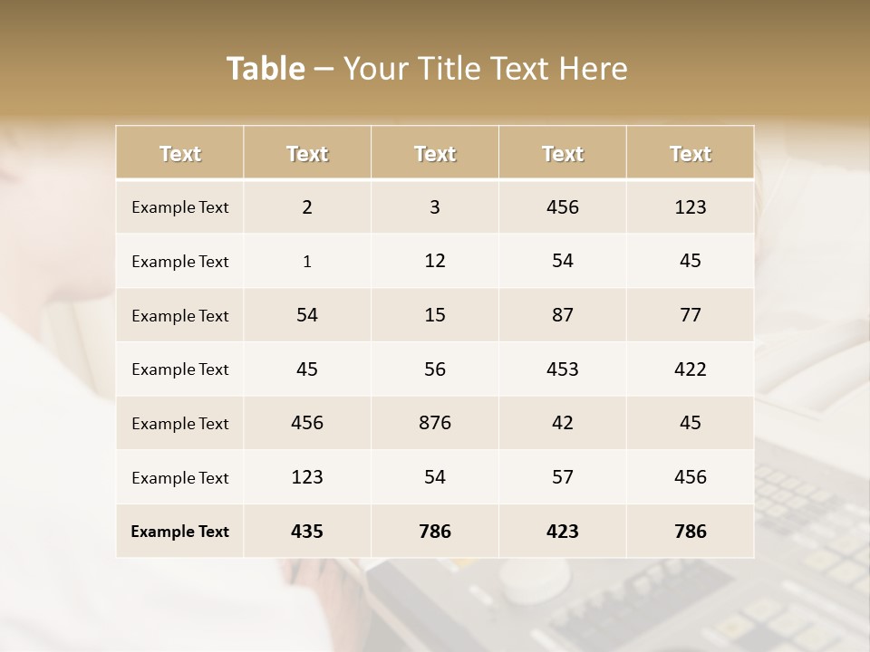 Calculator PowerPoint Template