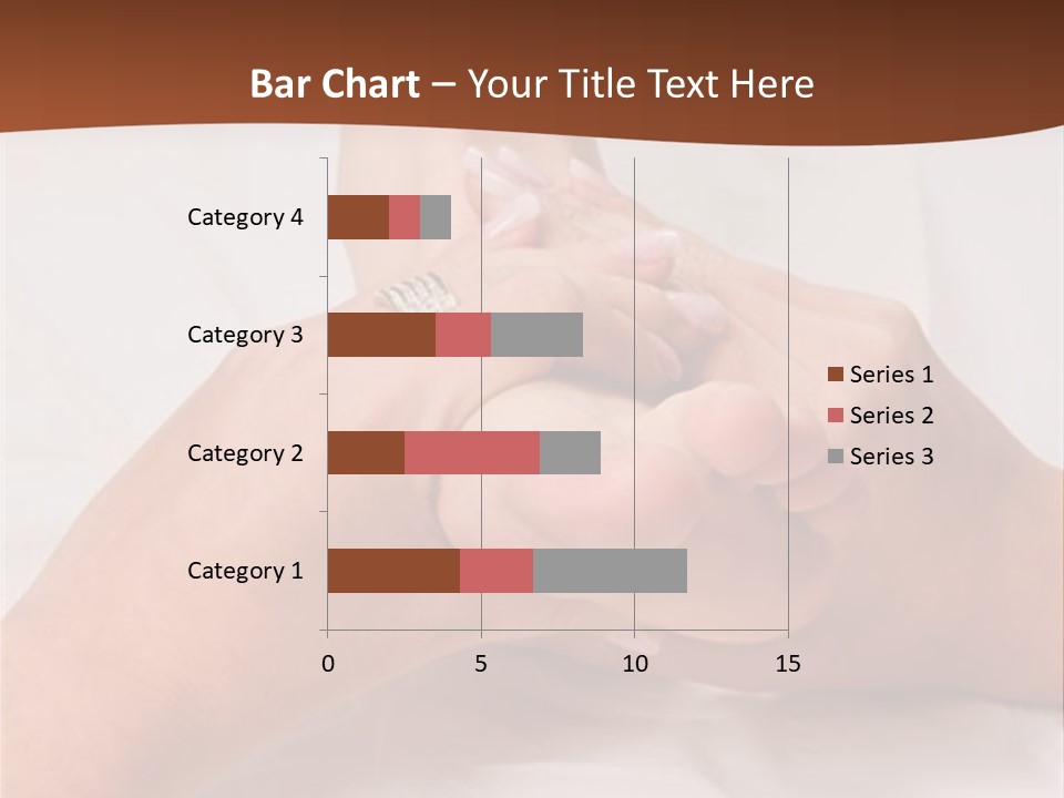 Female Hands Giving A Healthy Foot Massage PowerPoint Template