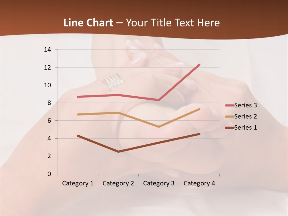 Female Hands Giving A Healthy Foot Massage PowerPoint Template