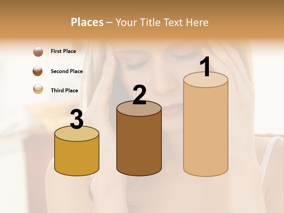 Attractive Woman PowerPoint Template