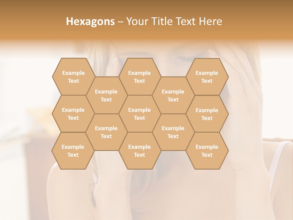 Attractive Woman PowerPoint Template