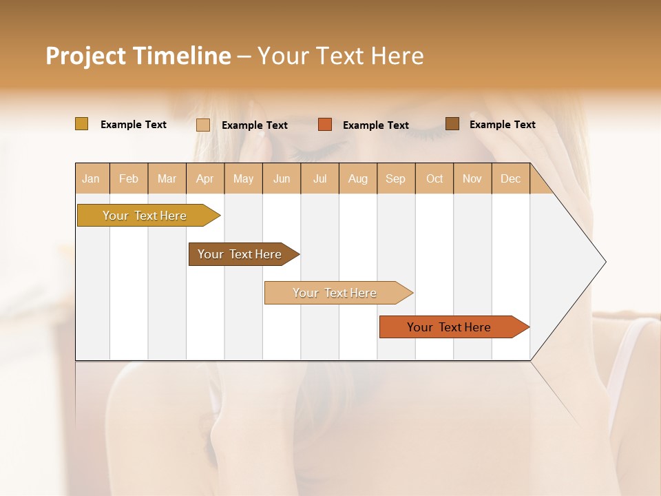 Attractive Woman PowerPoint Template