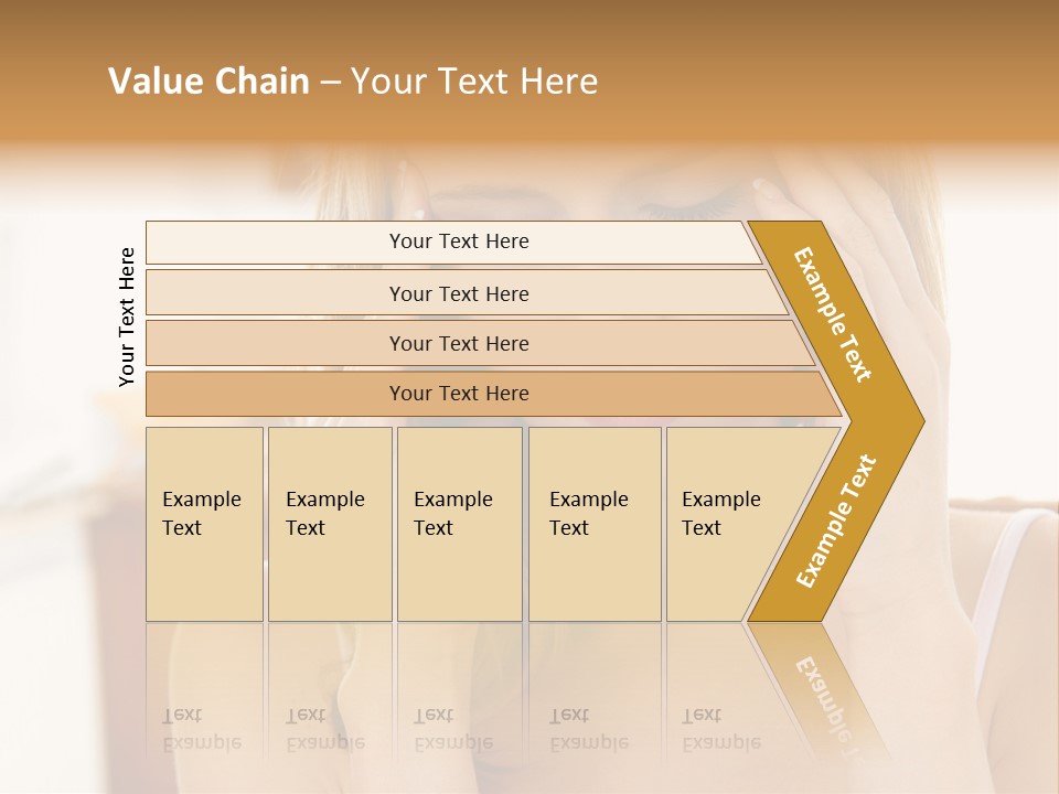 Attractive Woman PowerPoint Template