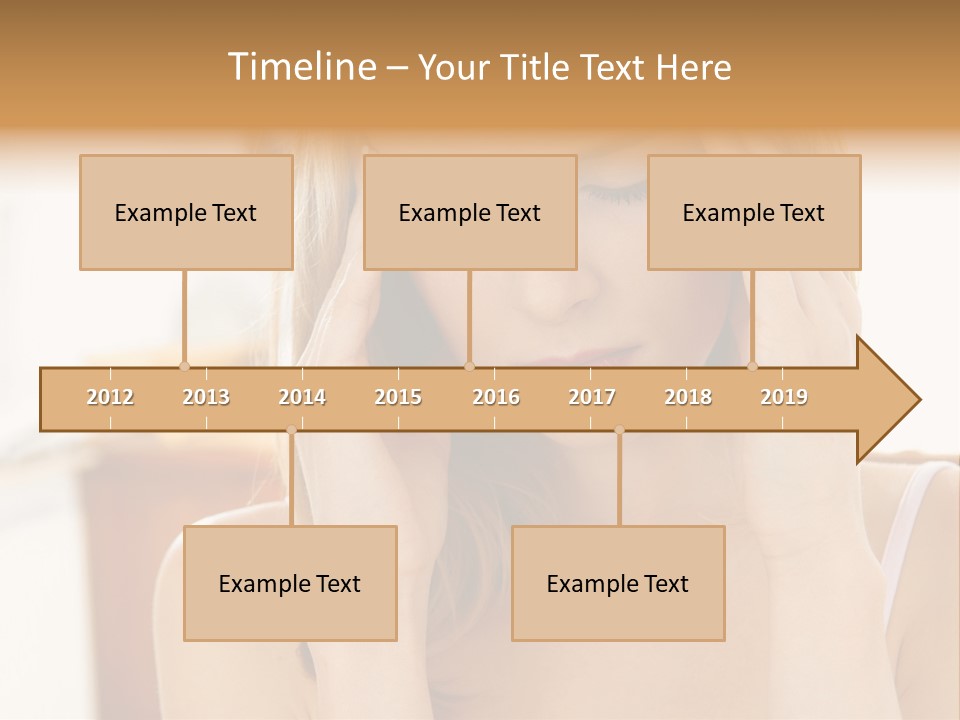 Attractive Woman PowerPoint Template