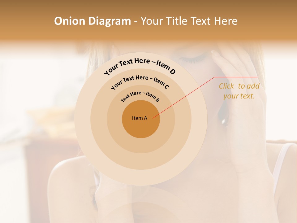 Attractive Woman PowerPoint Template