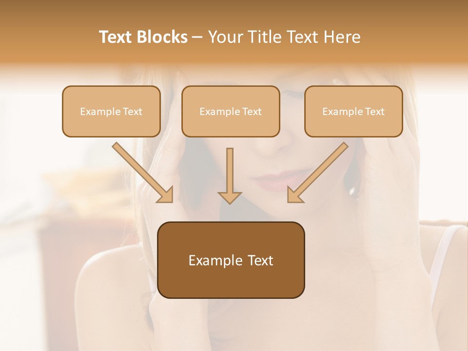 Attractive Woman PowerPoint Template