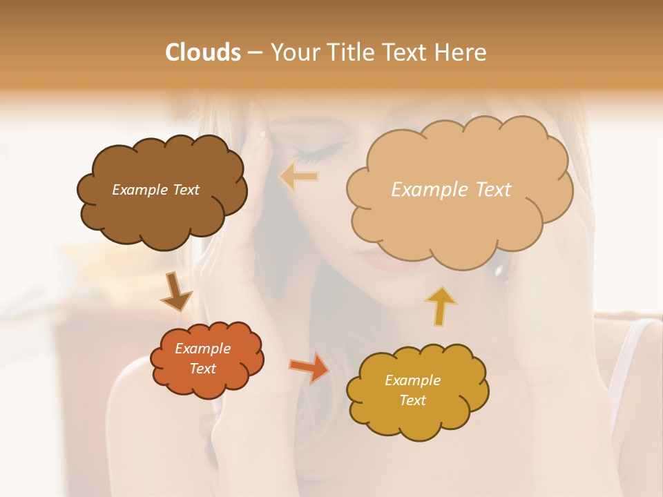 Attractive Woman PowerPoint Template