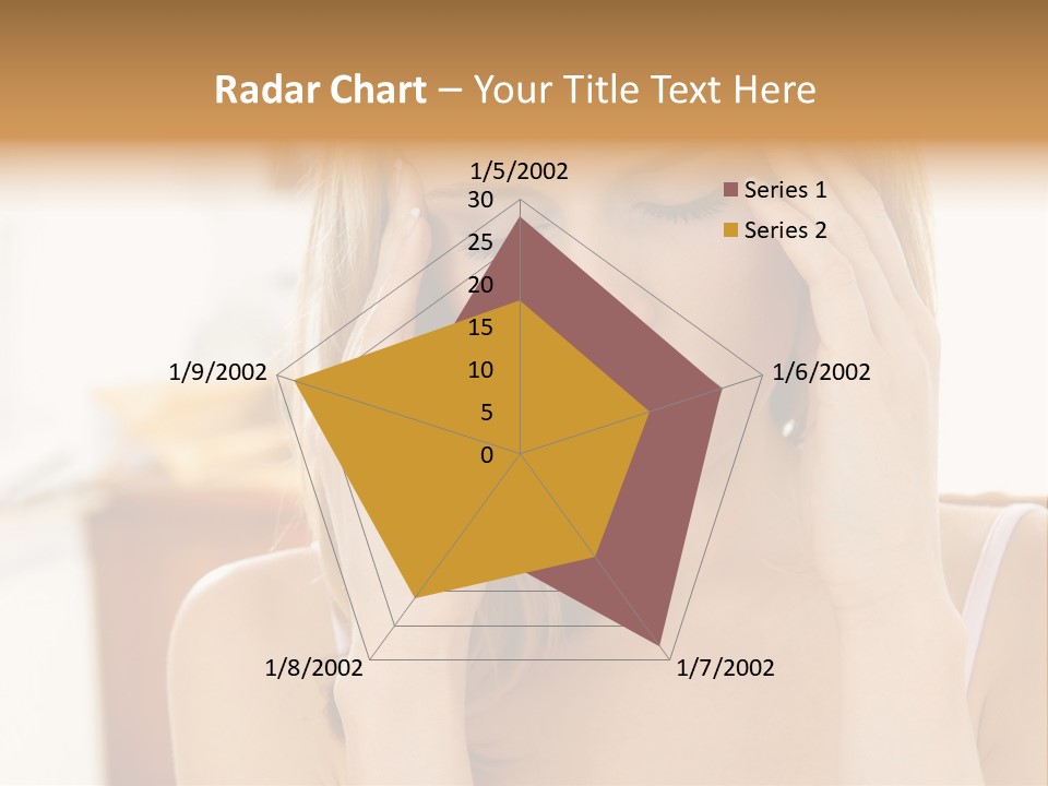 Attractive Woman PowerPoint Template