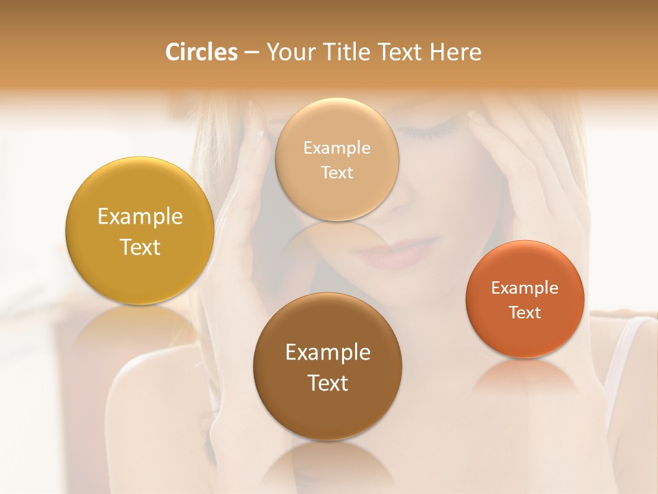 Attractive Woman PowerPoint Template