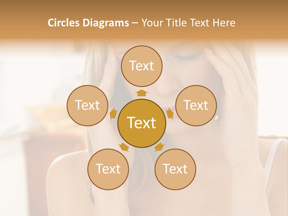 Attractive Woman PowerPoint Template