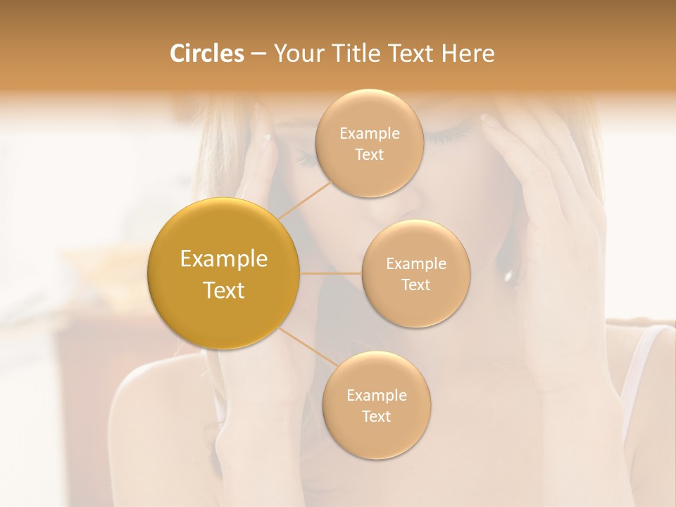 Attractive Woman PowerPoint Template