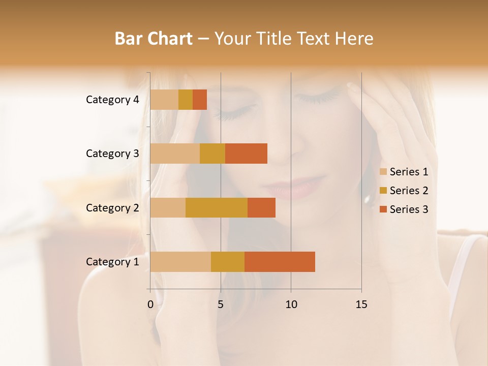 Attractive Woman PowerPoint Template