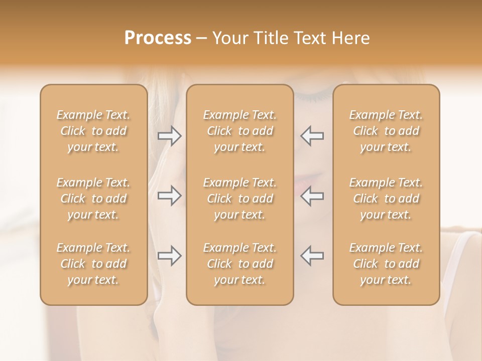 Attractive Woman PowerPoint Template