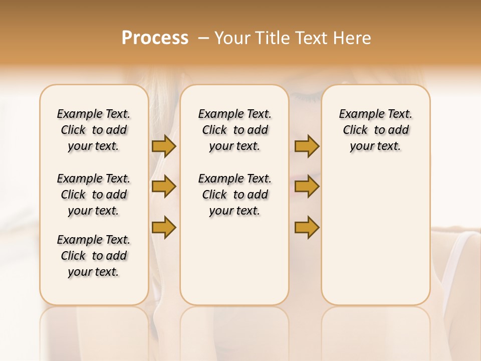 Attractive Woman PowerPoint Template