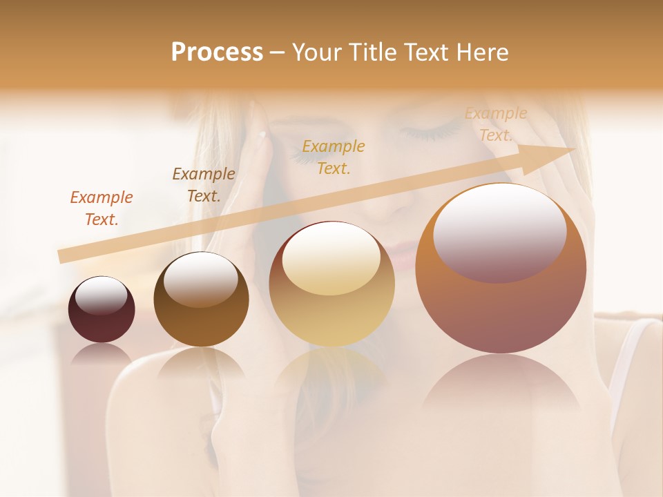 Attractive Woman PowerPoint Template