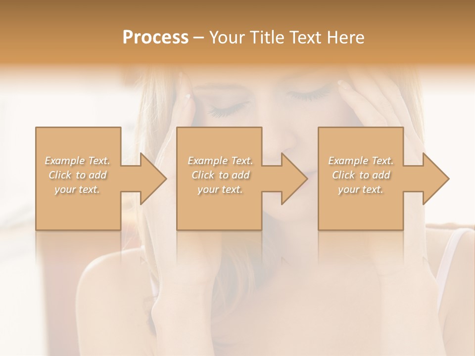 Attractive Woman PowerPoint Template