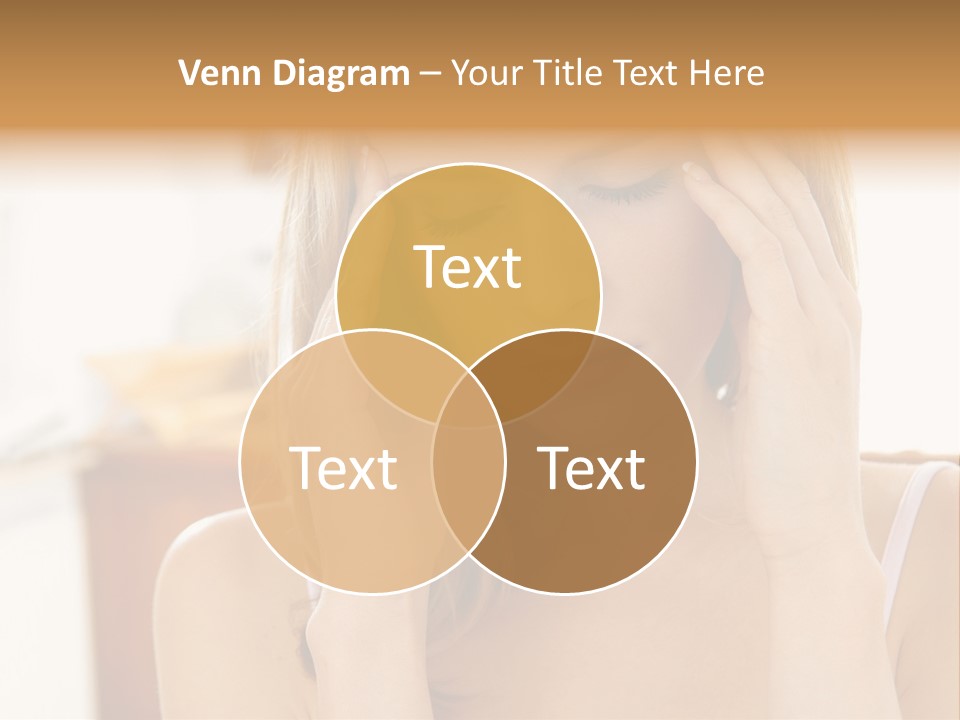 Attractive Woman PowerPoint Template