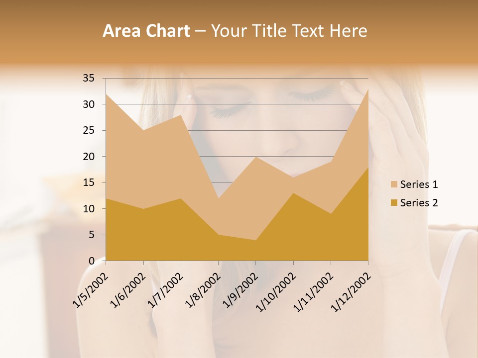 Attractive Woman PowerPoint Template
