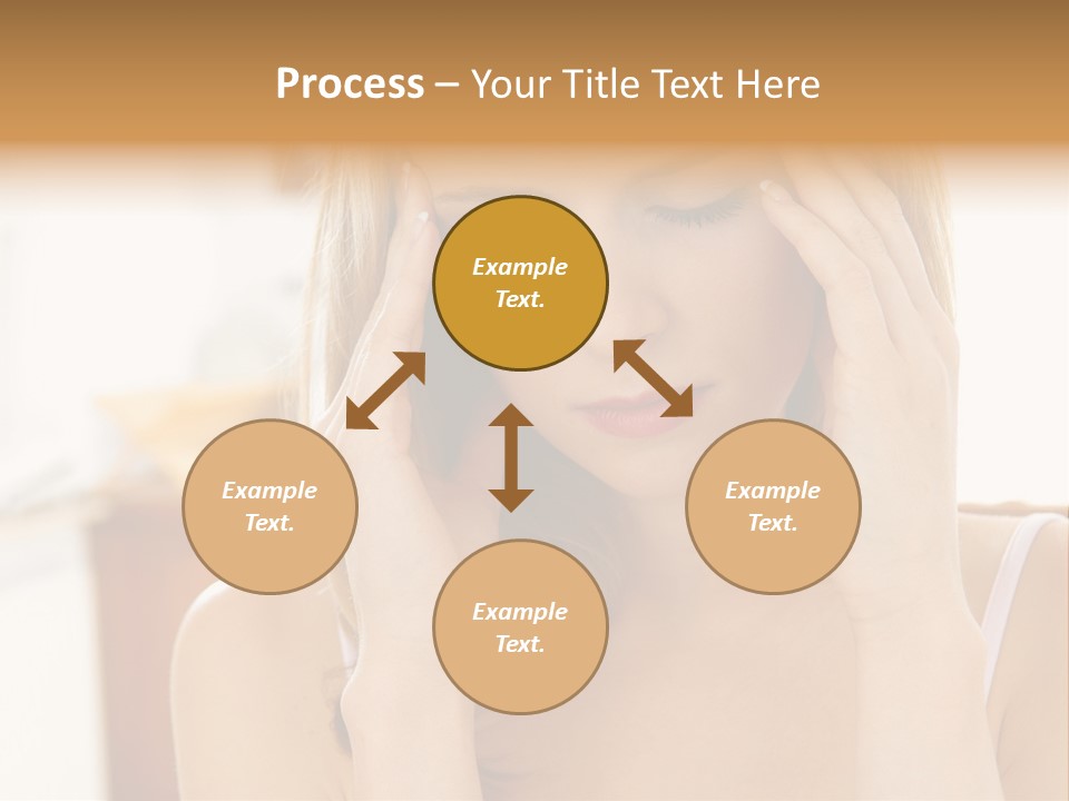 Attractive Woman PowerPoint Template