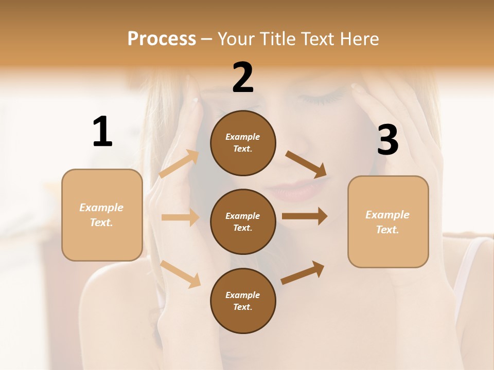 Attractive Woman PowerPoint Template