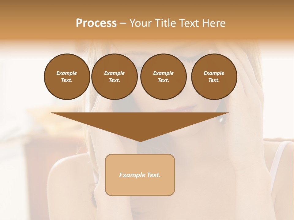 Attractive Woman PowerPoint Template