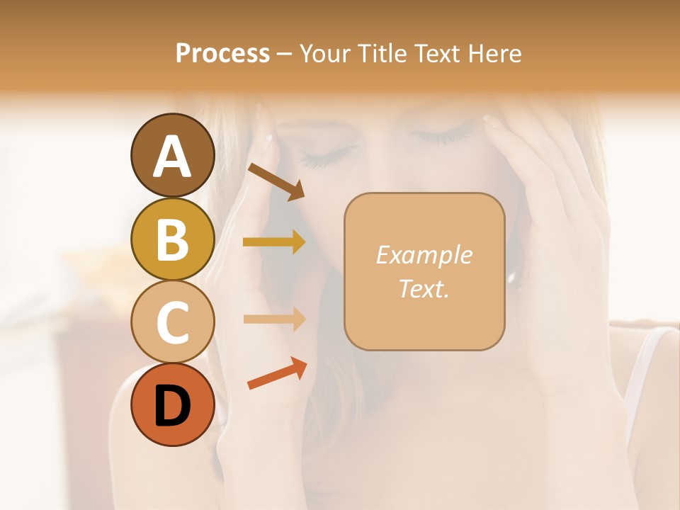 Attractive Woman PowerPoint Template