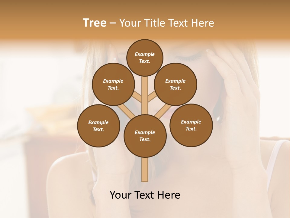 Attractive Woman PowerPoint Template