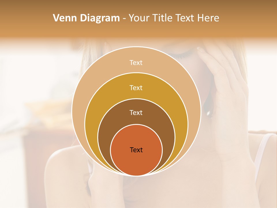 Attractive Woman PowerPoint Template