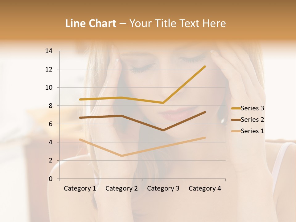 Attractive Woman PowerPoint Template