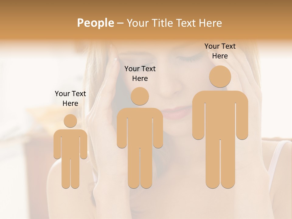 Attractive Woman PowerPoint Template