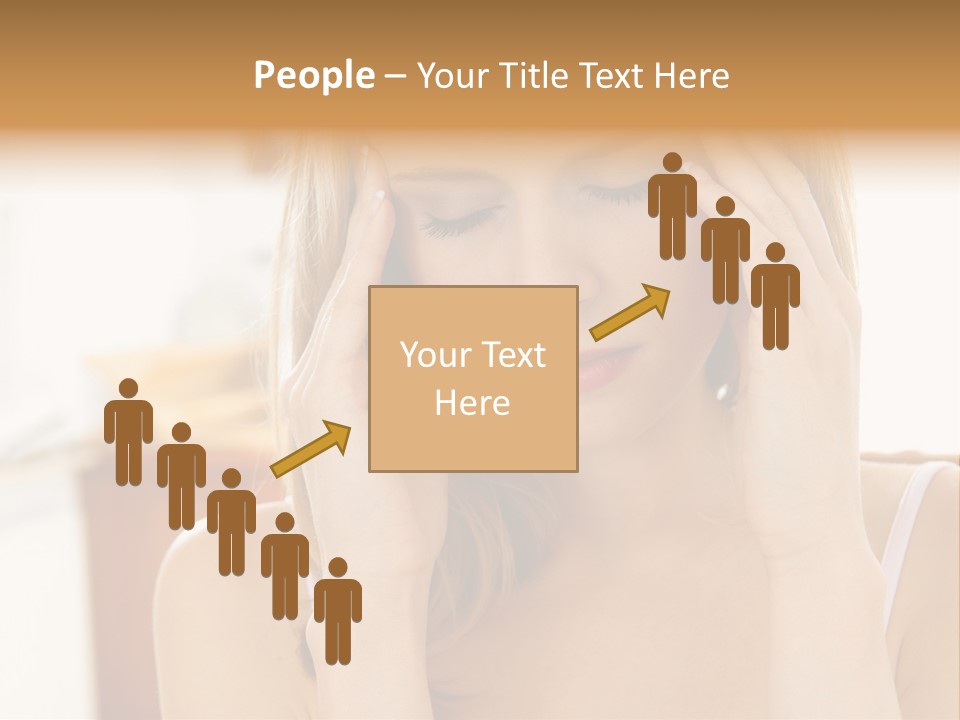 Attractive Woman PowerPoint Template