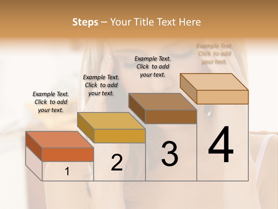 Attractive Woman PowerPoint Template