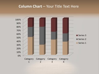 A Double Spot Light On A Stage PowerPoint Template