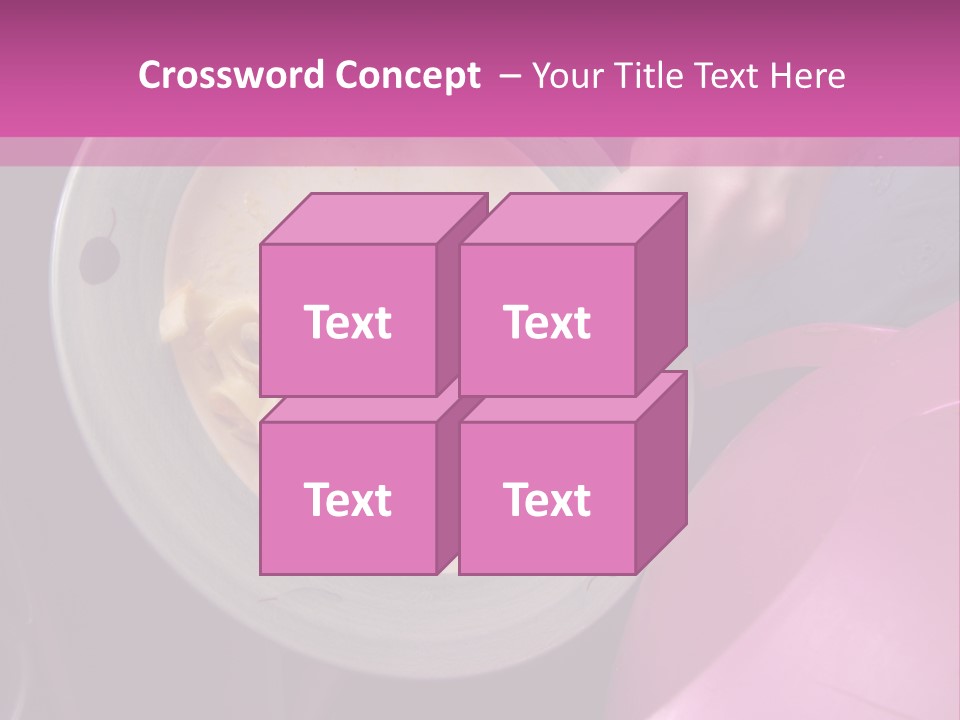 Throwing Away Waste Food. PowerPoint Template