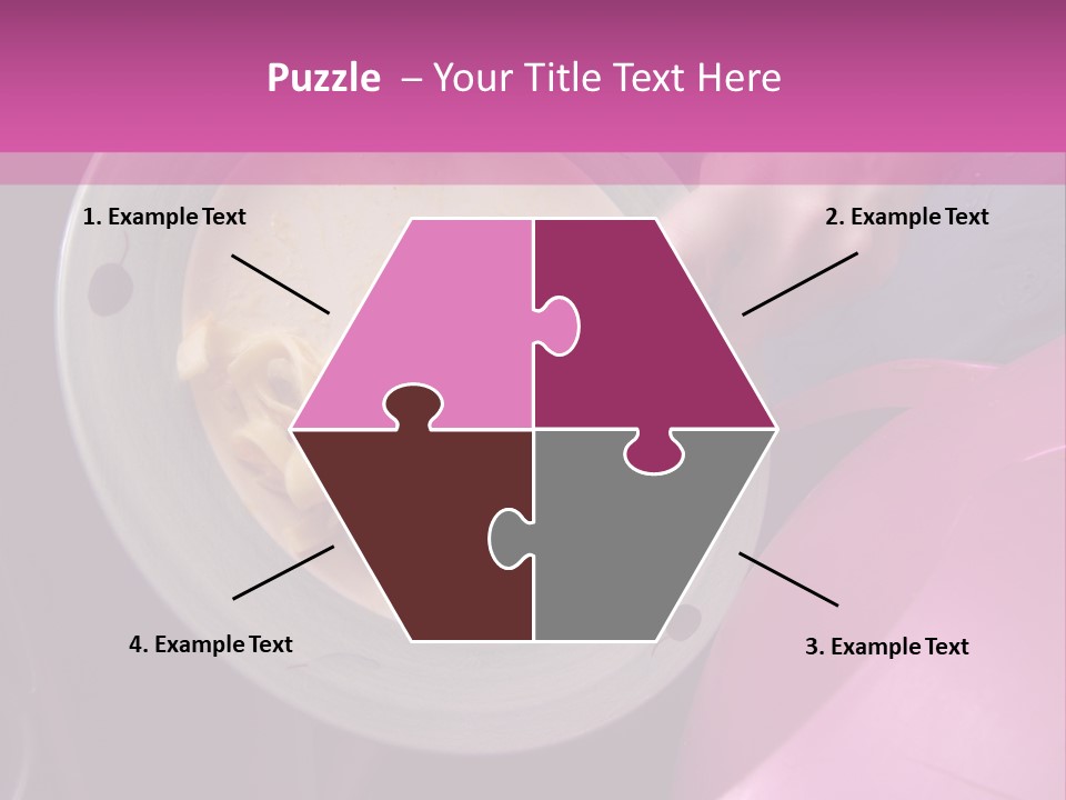 Throwing Away Waste Food. PowerPoint Template