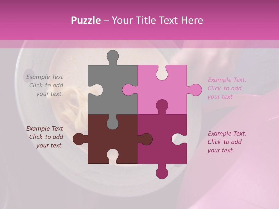 Throwing Away Waste Food. PowerPoint Template