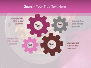 Throwing Away Waste Food. PowerPoint Template