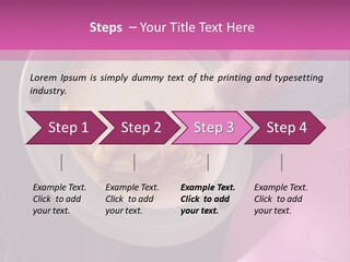 Throwing Away Waste Food. PowerPoint Template