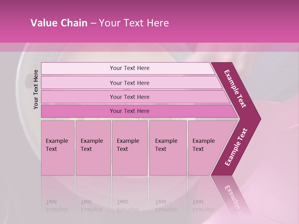 Throwing Away Waste Food. PowerPoint Template