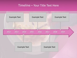 Throwing Away Waste Food. PowerPoint Template