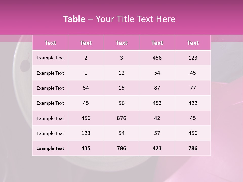 Throwing Away Waste Food. PowerPoint Template