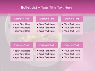 Throwing Away Waste Food. PowerPoint Template