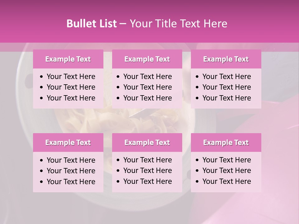 Throwing Away Waste Food. PowerPoint Template