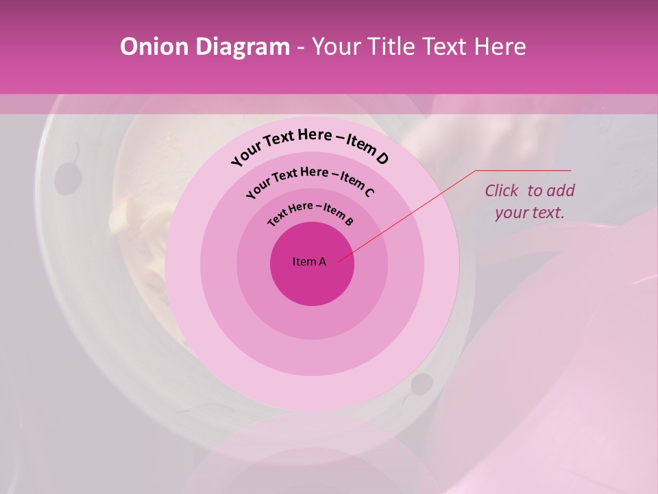 Throwing Away Waste Food. PowerPoint Template