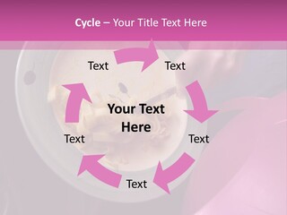 Throwing Away Waste Food. PowerPoint Template