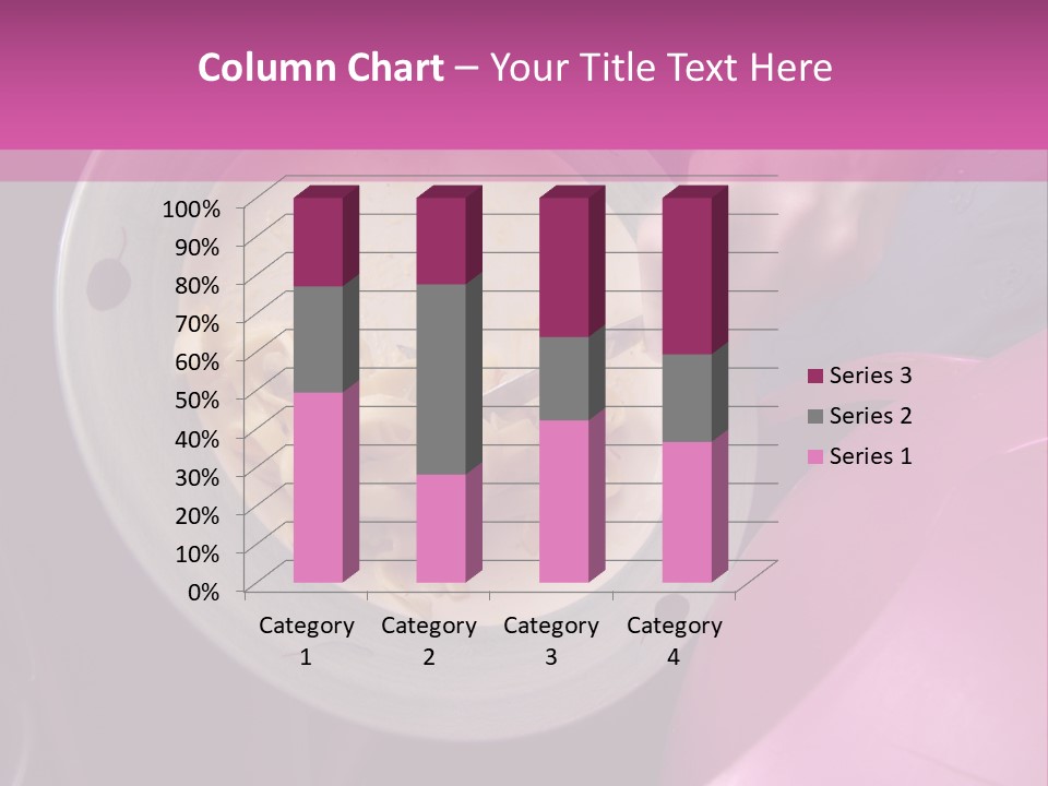 Throwing Away Waste Food. PowerPoint Template