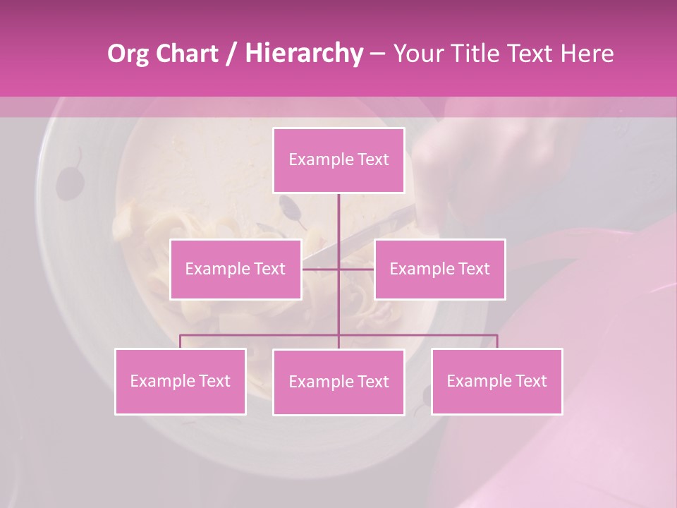 Throwing Away Waste Food. PowerPoint Template