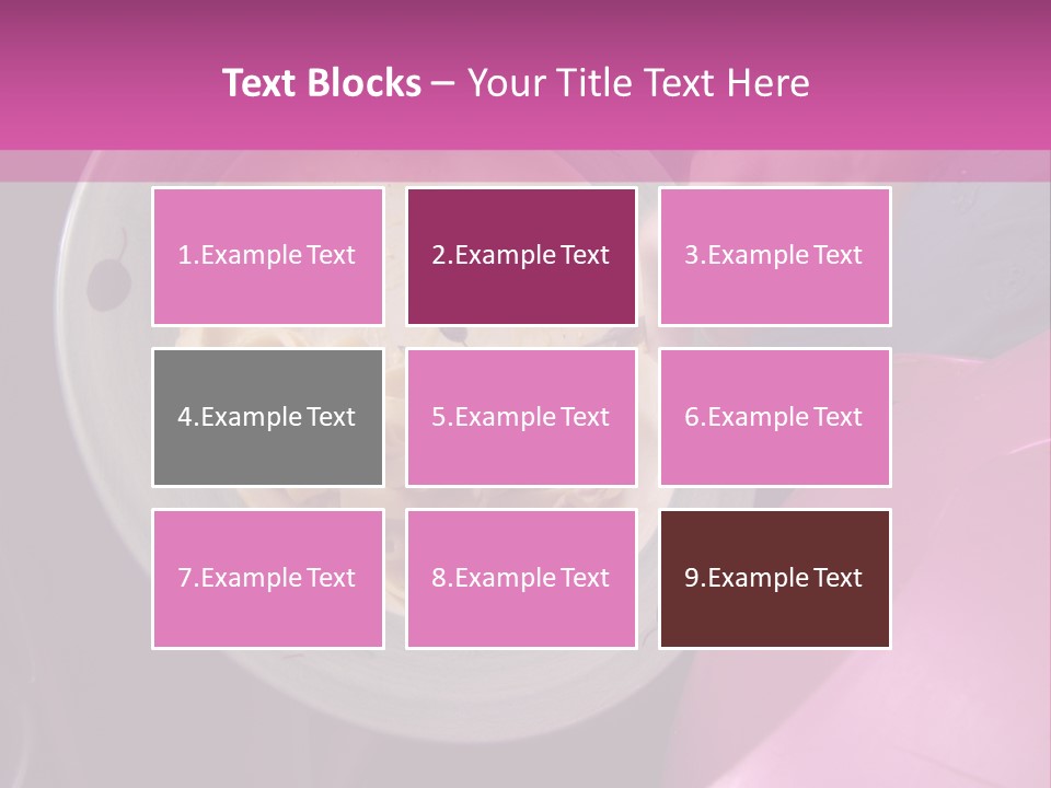 Throwing Away Waste Food. PowerPoint Template