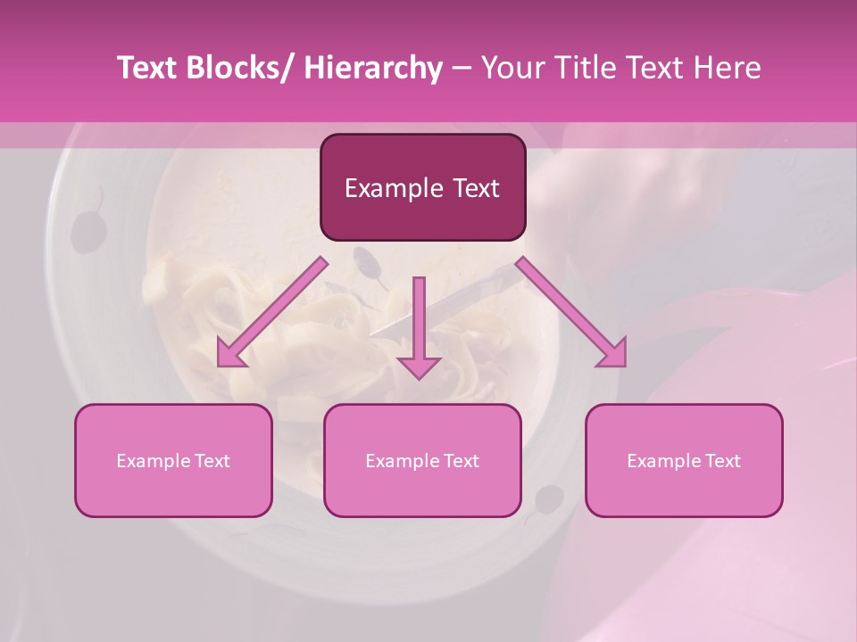 Throwing Away Waste Food. PowerPoint Template