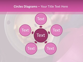 Throwing Away Waste Food. PowerPoint Template